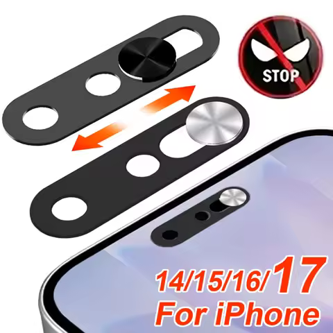 Webcam Cover Protector Privacy Webcam Cover Slide for IPhone 17 Pro Max 16/15/14Pro/Pro MAX Ultra-Th