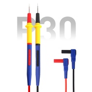 MECHANIC P30 Multimeter Pen 1000V 20A Soft Anti-Scalding Silicone Wire Extra Tip Probe Test Pen for 