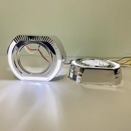 ฝาครอบโปรเจคเตอร์ bi LED/bi xenon ขนาด 2.5 นิ้ว--BM sport style