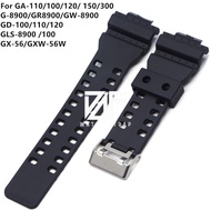 DAF Watch Strap Handmade Strap Rubber Watch strap genuine BLACK silicone/ BLACK Strap strap GS 30 G-