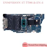 For DELL Inspiron 17 7706 2-in-1 Laptop Motherboard with I7-1165G7 CPU and 2GB MX350 GPU Mainboard