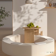 Foldable Long Stool Paper Stool Extendable Lazy Sofa Stool Accordion Paper Stool Long Stool Foldable