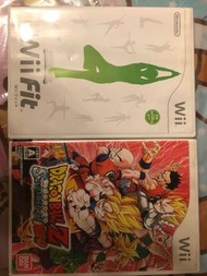 Wii fit Game Dragon Ball Z game