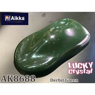 AIKKA AK8688 DERBIT GREEN *** LUCKY CRYSTAL SPECIAL EFFECT 2K PAINT
