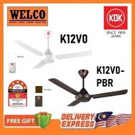 KDK 48"/120CM 3 BLADE JUNIOR REGULATOR CEILING FAN [K12V0, K12VO-PBR]