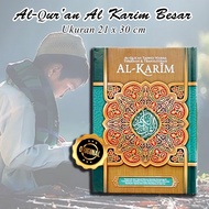 AL-QUR'AN AL KARIM A4 LARGE - TRANSLITERATION TRANSLATION QURAN - COLOR TAJWID QURAN