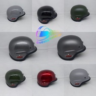HBC Army Retro Solid Plain Helmet