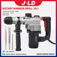 JLD Hammer drill bor rotary Mesin bor palu tembok rotary hammer drill Mesin Bor Beton Impact Drill b