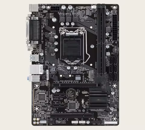 For Gigabyte GA-B250M D3V Desktop Motherboard B250M D3V LGA 1151 DDR4 Mainboard 100% Tested OK Fully