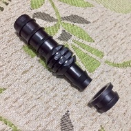 Grommet plus Connector Offtake 16mm to Hose PE 20mm Fertigation Hydroponics Aquaponics etc.