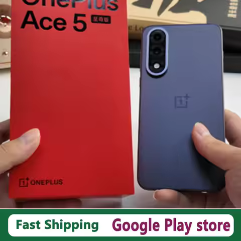 Offical New Oneplus Ace 5 Ultra Android Phone 50.0MP 100W Charge 6700mAh Battery Face ID Dimensity 9