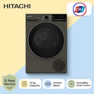 HITACHI 10KG INVERTER TUMBLE DRYER - TD-100XFVEM