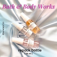 REPACK BATH AND BODY WORKS BODY MIST ORIGINAL 20ML/dahlia/thousandwishes/sunshinemimosa