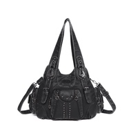 Angel kiss Bag Women Fashion Handbags Women Shoulder Bags PU Leather Handbag Female Satchel Shoulder