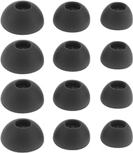 Create idea 6 Pairs Replacement Ear Tips Compatible with Oneplus Buds Pro 2 Silicone Earbuds 3 Sizes(S/M/L) in-Ear Soft Plugs with Filter for Noise Isolation Black