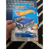 HW Hot wheels 67 chevy c10 Hot trucks blueHW