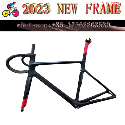 2024 Newest V4rs road bike carbon frameset ud T1000 bicycle carbon frame disc brakes V4RS bike frame