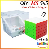Rubik QiYi MS 5x5 Magnetic Có Nam Châm. Khối Lập Phuong Rubic 5x5x5 5 Tầng Đồ Chơi Thông Minh