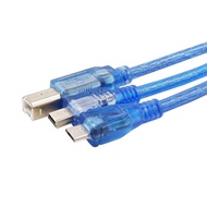 Nano Mini USB Cable / Micro USB Cable / Square USB Cable (30cm) For Arduino / UNO R3 / Mega 2560 / N