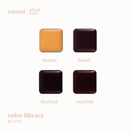 squad cosmetics color library gel stain