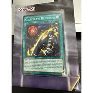 Yugioh Card Scareclaw Decline (Real Card)