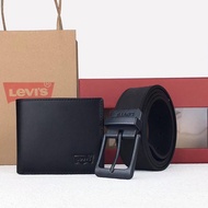 เซ็ทกระเป๋าสตางค์ + เข็มขัด Levis