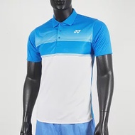 Yonex [YM0019EX506] 男 Polo衫 短袖 上衣 運動 訓練 網球 機能 吸濕 排汗 抗紫外線 無限藍