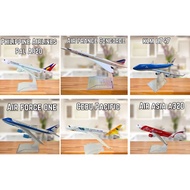Die Cast Airplane Collections - PAL A320, KLM B747, Cebu Pac, Air France, Air Force One, Air Asia