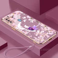 Casing Samsung A11 Samsung A21S Samsung A31 Samsung A51 4G Samsung A71 4G Phone Case sakura Silicone