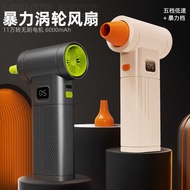 Violent Fan Outdoor Cleaning High-Speed Fan Vacuuming High-Speed Turbo Fan Screen Display Lighting F
