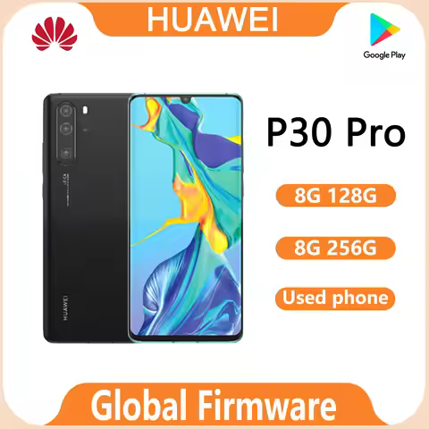 Huawei P30 Pro Smartphone Android phone Black Global Version 6.47 inch display 40MP Camera celular f