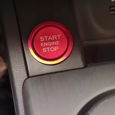 Stylish Ignition Ring Decoration Push Button Cover For Audi A4 A5 B9 B8 BT A7 C7 Q5 8R 4GB Engine St