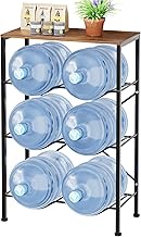 tonchean Water Container Shelf 3 Levels Water Holder Water Dispenser Rack 5 Gal Water Jug Holder Wat