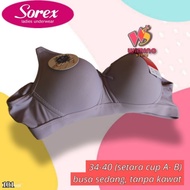 W101 Sorex Women's Bra Sorex Medium Foam Wire-Free Cup A - B Size 34 - 40