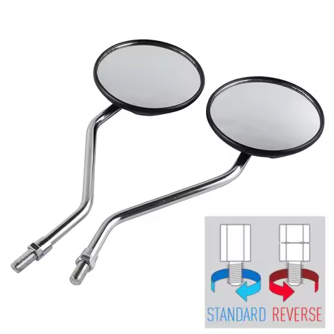 Motorcycle Side Mirrors for Yamaha DT 175 250 360 400 RD125 RD200 RD250 RD350 RD400 TX750 XS XS2 XS4