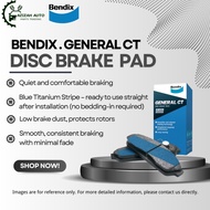 Original Bendix DB2221 MKT & GCT Front Brake Pad - Toyota Hilux KUN26