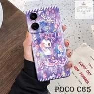 HP Case Latestpoco C65 - Rajacase - cellphone casing poco C65 - Cartoon case Motif - Cellphone prote