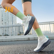 [0-10KM] 361 Degrees Fierce 5.0 Womens Running Shoes Mesh Lightweight Running Shoes Shock Absorbing 