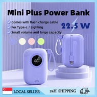 【SG】 20000mAh Mini Plus Power Bank PD 22.5W Super Fast Charging Power Bank
