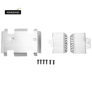 Stainless Steel Chassis Armor Axle Protector Skid Plate for  EX86190 EX 86190 LC76 1/10 RC Crawler C