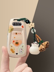 Audi A4L Key Cover Q5L Car A6L Women A3 Buckle Q3 Shell Q2L High-end A5 New Model Q7 A8 Dedicated Q4