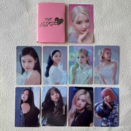 Blackpink Small tin box commemorating the 7th anniversary of the girls Random Card Rose Lisa Genuine