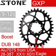Stone Chainring Oval GXP 3MM Offset BB30 Direct Mount X9 X0 XX1 X01 30T 32 34T 36T 38T Bike DM Chain