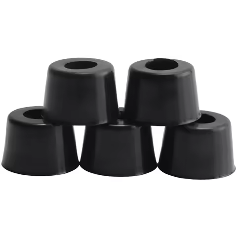 A64K Rubber Anti Vibration Isolator Absorber Base Foot Pad 40Pcs Black