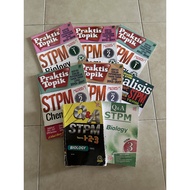 Terpakai Praktis Topik/Preloved Topical Practice STPM Form 6 pre uni Biology/Chemistry/Mathematics S