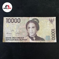 Uang Lama Kuno 10 Ribu Rupiah Tahun 1998