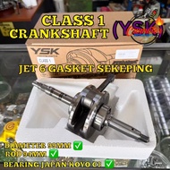 (YSK) EX5 CLASS 1 CRANKSHAFT (JET 6MM) GASKET SEKEPING