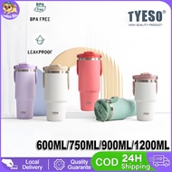 Original Tyeso Handle 2in1 Tumbler Coffee Tea Cup Mug Tumbler Stainless Steel Sport Tumbler/ Vacuum 