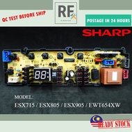 SHARP WASHING MACHINE PCB BOARD ESX715 ESX805 ESX905 EWT654XW BOARD MESIN BASUH PCB MESIN BASUH