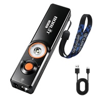 Boruit Multi functional Flashlight LED Flashlight Multi level Dimming Outdoor Operation Strong Light